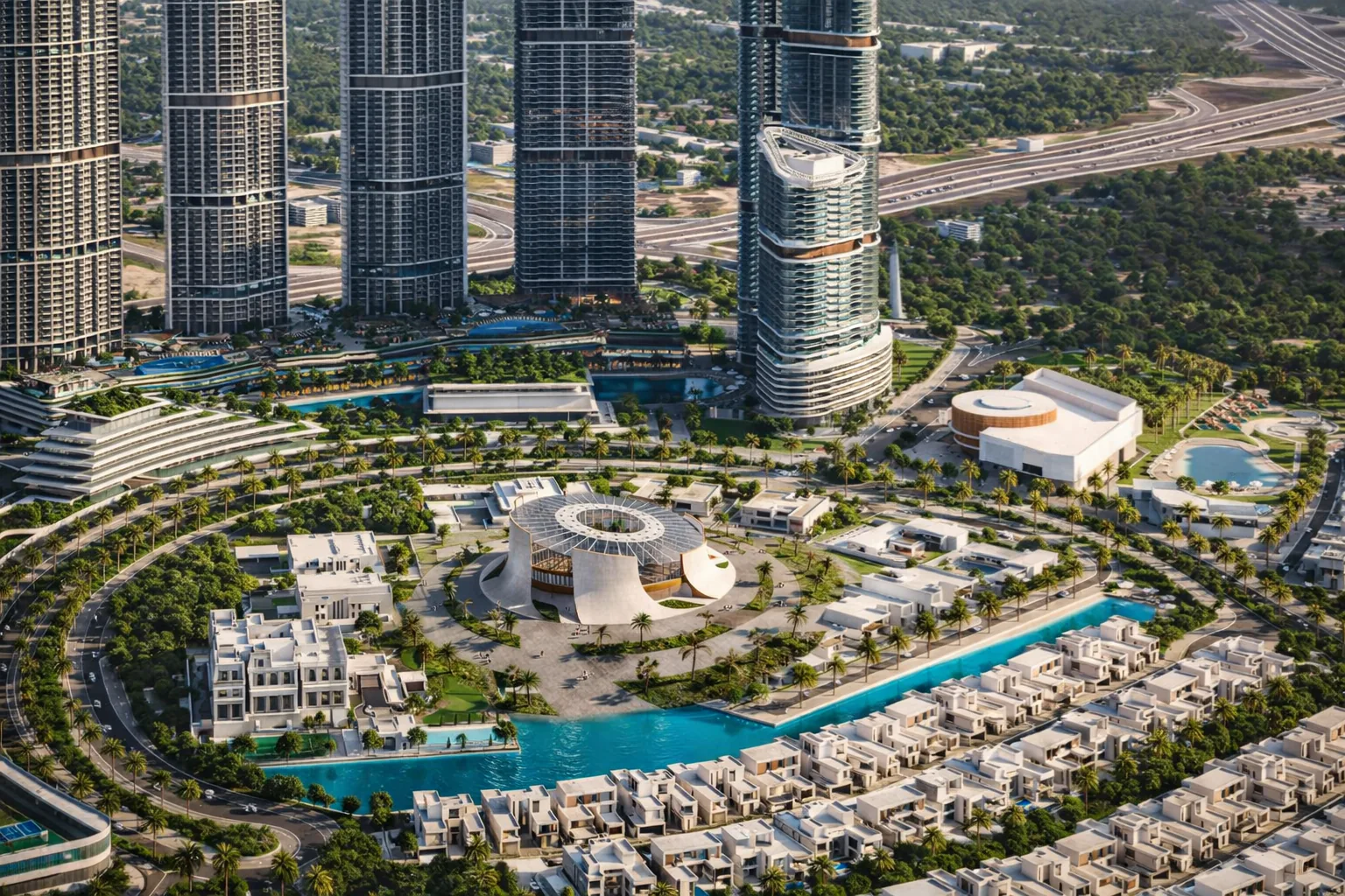 Международный центр толерантности в Дубае — вариант 3, ракурс 2