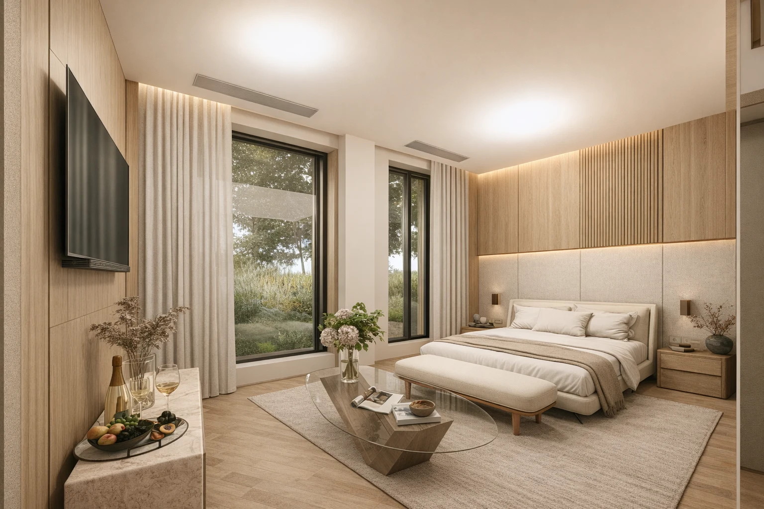 Жуковка Дом прихожан — фасад с вертикальными ламелями